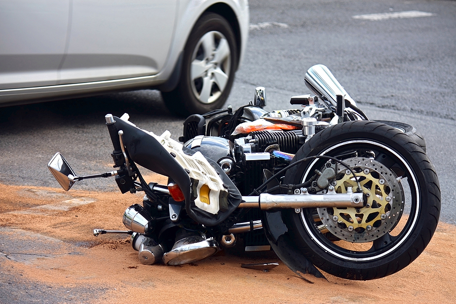 Motorcycle crash at E. Williamsburg Road and Technology Boulevard in Henrico County