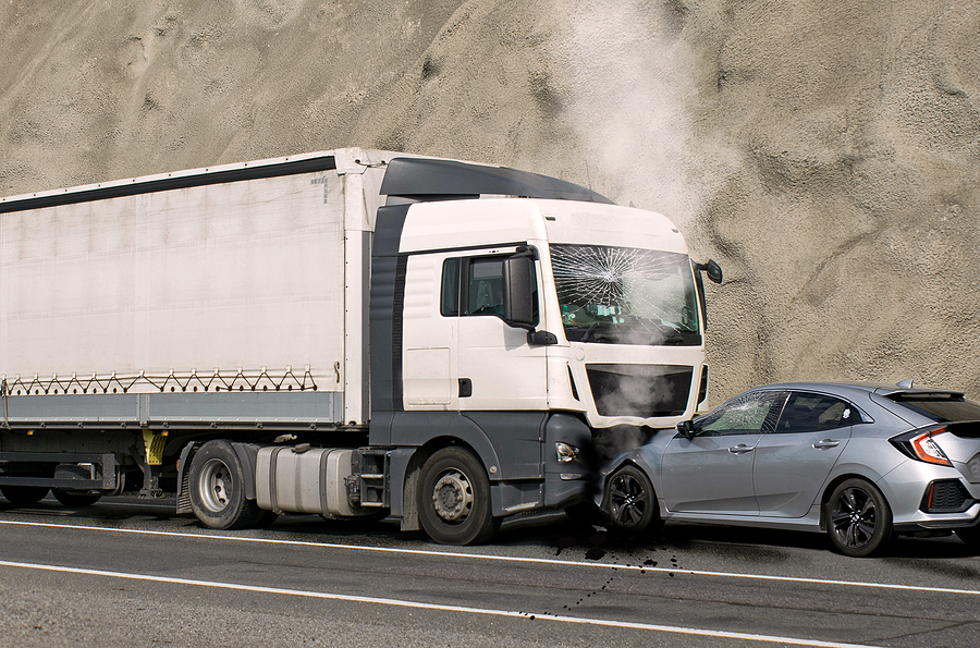 Virginia truck accident claim involving a commercial tractor-trailer